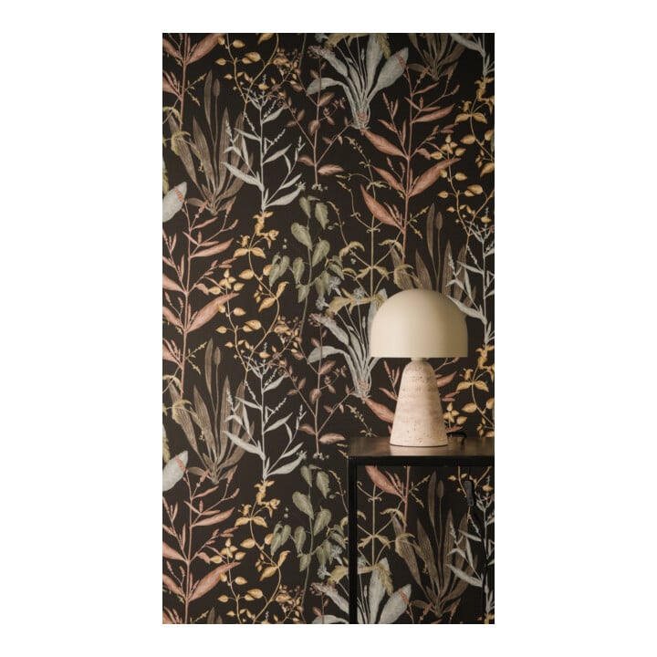 A.S. Création Vliestapete Vibes & Styles 10,05 x 0,53 m Gräser Schwarz Braun strukturiert