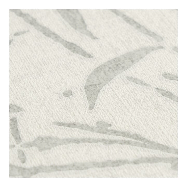 A.S. Création Vliestapete Vibes & Styles 10,05 x 0,53 m Grau Metallic mit Struktur Wildblumen