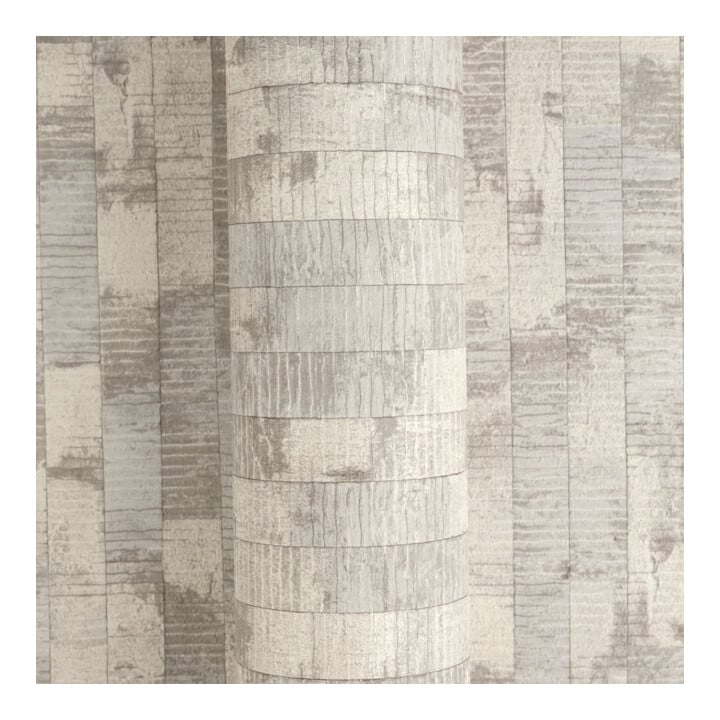 A.S. Création Vliestapete Vibes & Styles 10,05 x 0,53 m Grau Metallic strukturiert