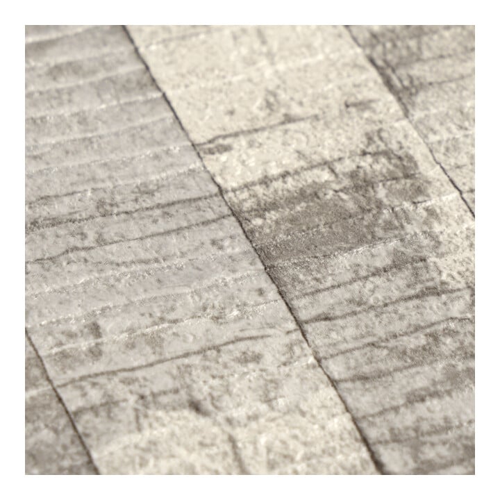 A.S. Création Vliestapete Vibes & Styles 10,05 x 0,53 m Grau Metallic strukturiert