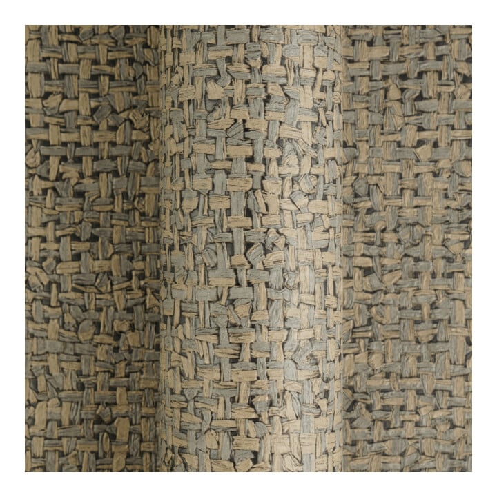 A.S. Création Vliestapete Vibes & Styles 10,05 x 0,53 m Rattan Braun Metallic strukturiert