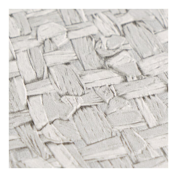 A.S. Création Vliestapete Vibes & Styles 10,05 x 0,53 m Rattan Hellgrau Metallic strukturiert