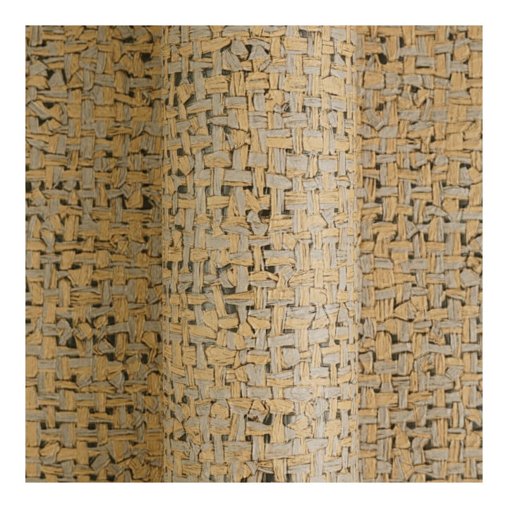 A.S. Création Vliestapete Vibes & Styles 10,05 x 0,53 m Rattan Orange Metallic strukturiert