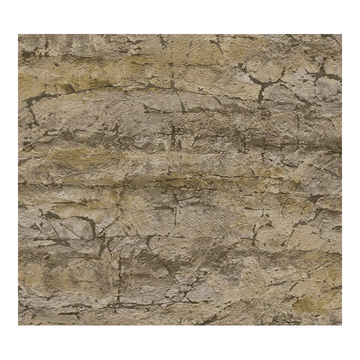 A.S. Création Vliestapete Vibes & Styles 10,05 x 0,53 m Stein Braun Metallic strukturiert