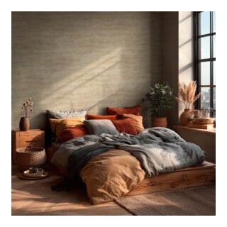 A.S. Création Vliestapete Vibes & Styles 10,05 x 0,53 m Stein Creme Metallic strukturiert