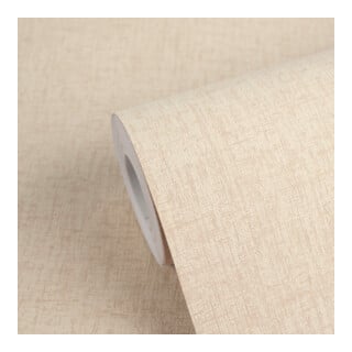 A.S. Création Vliestapete Vibes & Styles 10,05 x 0,53 m Uni Beige leicht strukturiert