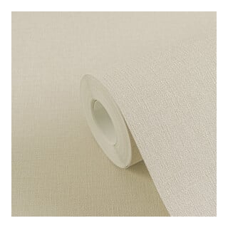 A.S. Création Vliestapete Vibes & Styles 10,05 x 0,53 m Uni Beige leicht strukturiert