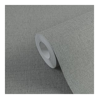 A.S. Création Vliestapete Vibes & Styles 10,05 x 0,53 m Uni Blaugrau leicht strukturiert