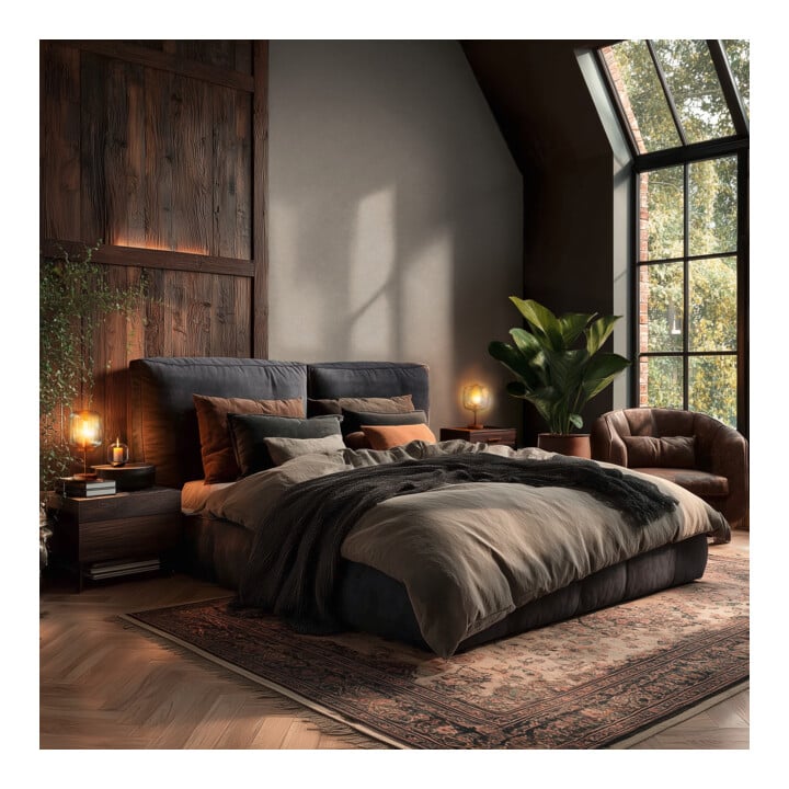 A.S. Création Vliestapete Vibes & Styles 10,05 x 0,53 m Uni Braun Metallic strukturiert