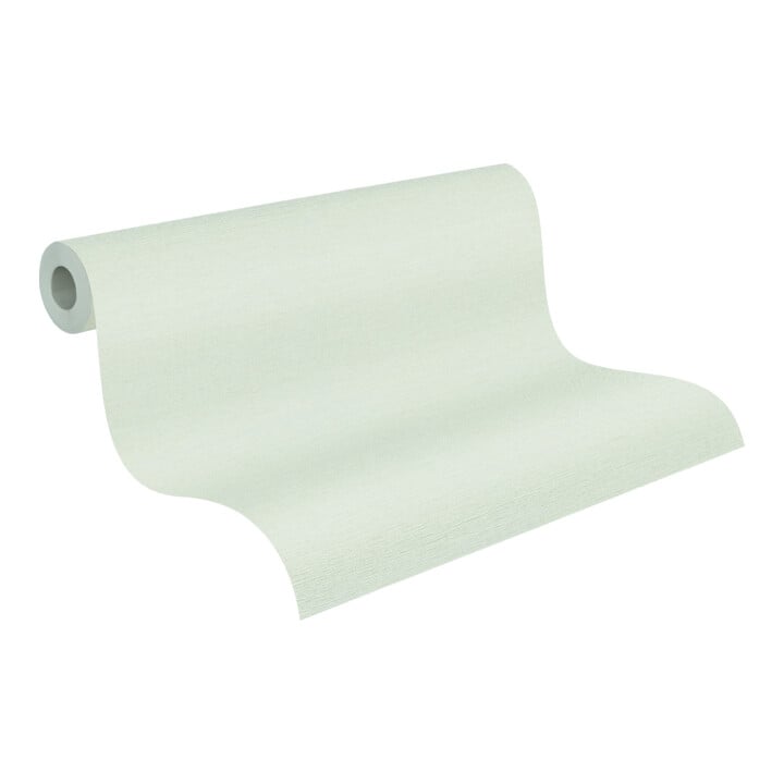 A.S. Création Vliestapete Vibes & Styles 10,05 x 0,53 m Uni Creme leicht strukturiert
