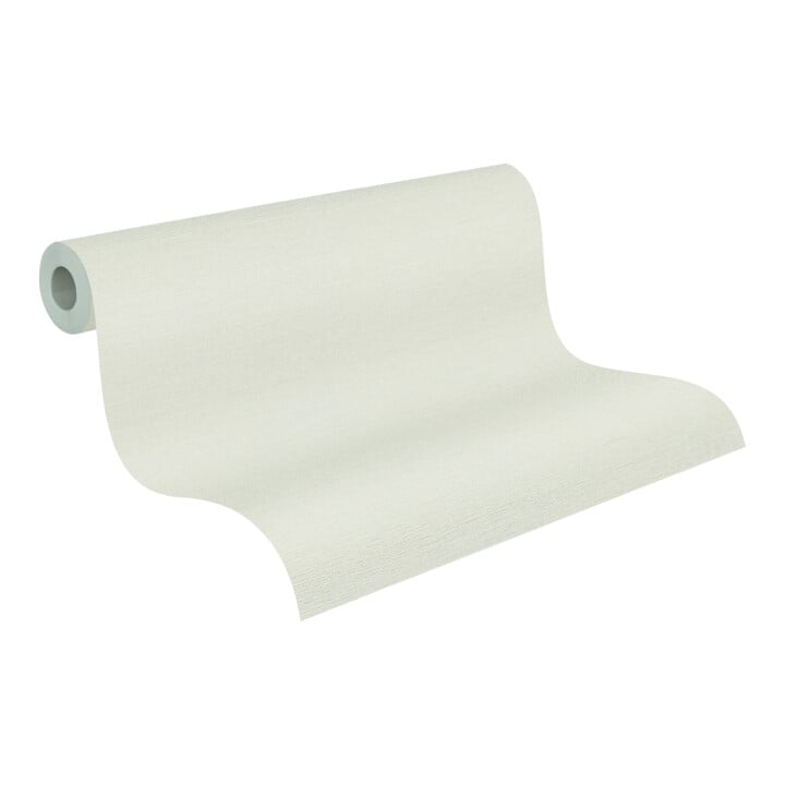 A.S. Création Vliestapete Vibes & Styles 10,05 x 0,53 m Uni Creme leicht strukturiert
