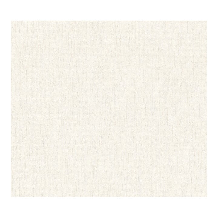A.S. Création Vliestapete Vibes & Styles 10,05 x 0,53 m Uni Creme Metallic strukturiert