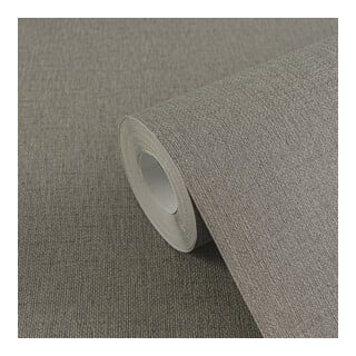 A.S. Création Vliestapete Vibes & Styles 10,05 x 0,53 m Uni Dunkelgrau leicht strukturiert