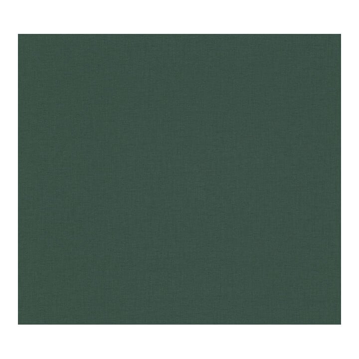 A.S. Création Vliestapete Vibes & Styles 10,05 x 0,53 m Uni Dunkelgrün leicht strukturiert