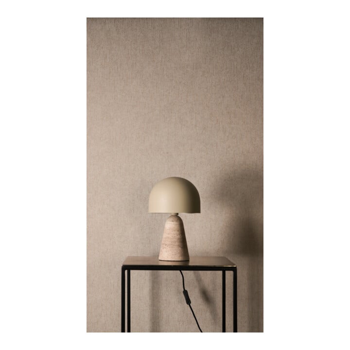 A.S. Création Vliestapete Vibes & Styles 10,05 x 0,53 m Uni Greige Metallic strukturiert