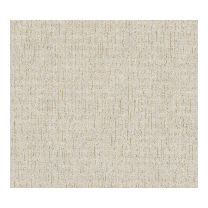 A.S. Création Vliestapete Vibes & Styles 10,05 x 0,53 m Uni Greige Metallic strukturiert
