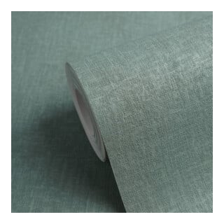 A.S. Création Vliestapete Vibes & Styles 10,05 x 0,53 m Uni Grün leicht strukturiert