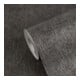 A.S. Création Vliestapete Vibes & Styles 10,05 x 0,53 m Uni Schwarz Metallic strukturiert