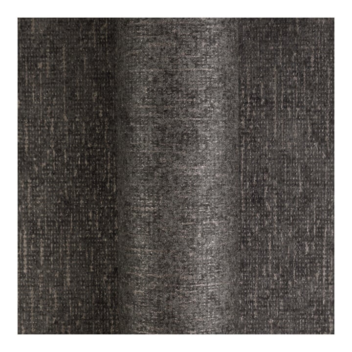 A.S. Création Vliestapete Vibes & Styles 10,05 x 0,53 m Uni Schwarz Metallic strukturiert