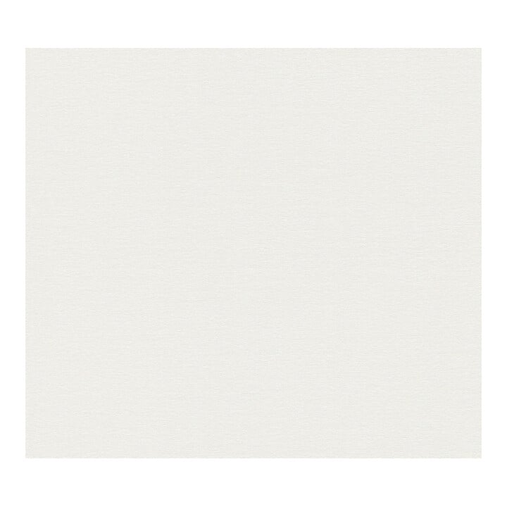 A.S. Création Vliestapete Vibes & Styles 10,05 x 0,53 m Uni Weiß leicht strukturiert