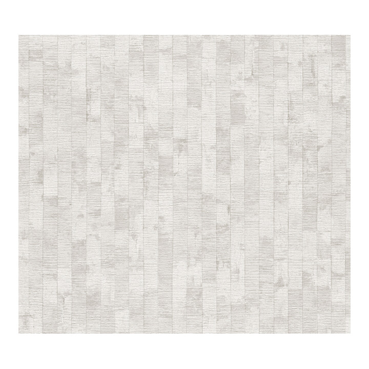 A.S. Création Vliestapete Vibes & Styles 10,05 x 0,53 m Weiß Metallic strukturiert