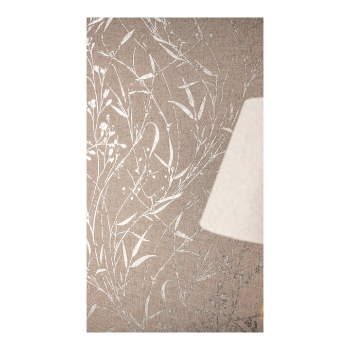 A.S. Création Vliestapete Vibes & Styles 10,05 x 0,53 m Wildblumen Braun Metallic mit Struktur