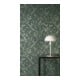 A.S. Création Vliestapete Vibes & Styles 10,05 x 0,53 m Wildblumen Grün Metallic Struktur