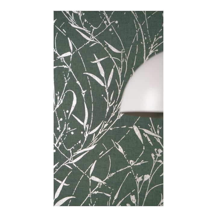 A.S. Création Vliestapete Vibes & Styles 10,05 x 0,53 m Wildblumen Grün Metallic Struktur