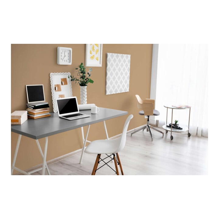 A.S. Création Wandfarbe The Color Kitchen Active Almond Braun Matt 2,5 l Hohe Deckkraft