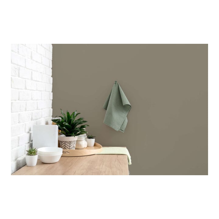 A.S. Création Wandfarbe The Color Kitchen Aesthetic Ajwain Taupe Matt 5,00 l Hohe Deckkraft