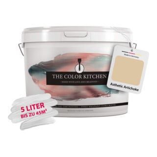 A.S. Création Wandfarbe The Color Kitchen Asthetic Artichoke Beige 5,00 l matt hohe Deckkraft