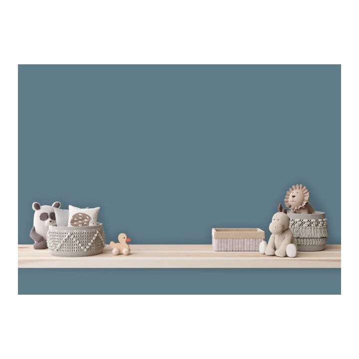A.S. Création Wandfarbe The Color Kitchen Blue Mussel Blau Matt 2,5 l Hohe Deckkraft