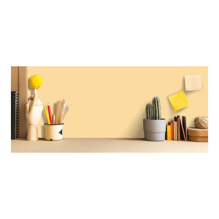 A.S. Création Wandfarbe The Color Kitchen Gentel Ginger Gelb Matt 2,5 l Hohe Deckkraft