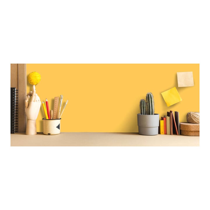 A.S. Création Wandfarbe The Color Kitchen Mighty Mango Gelb Matt 2,5 l Hohe Deckkraft