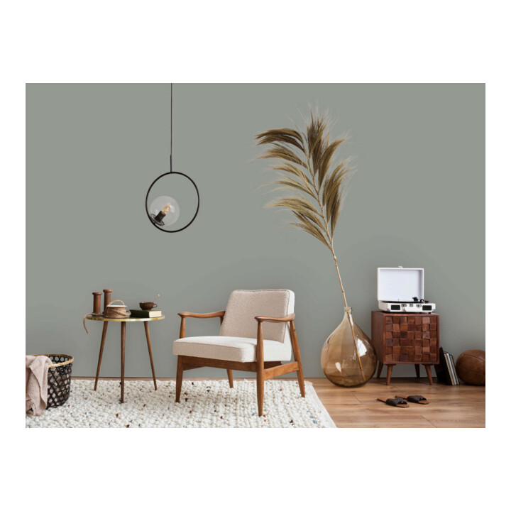 A.S. Création Wandfarbe The Color Kitchen Original Oregano Grau Matt 2,5 l Hohe Deckkraft