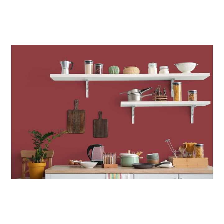 A.S. Création Wandfarbe The Color Kitchen Perky Pomegranate Rot 2,5 l matt hohe Deckkraft