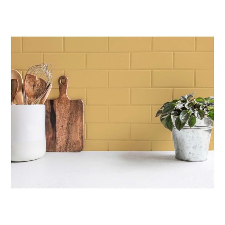 A.S. Création Wandfarbe The Color Kitchen Playful Pineapple Gelb 5 l matt hohe Deckkraft
