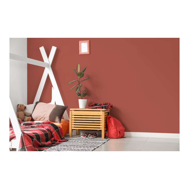 A.S. Création Wandfarbe The Color Kitchen Simple Safron Rot 2,5 l matt hohe Deckkraft