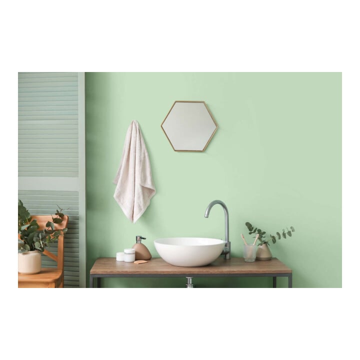 A.S. Création Wandfarbe The Color Kitchen Woodruff Cream Grün 5,00 l Matt Hohe Deckkraft