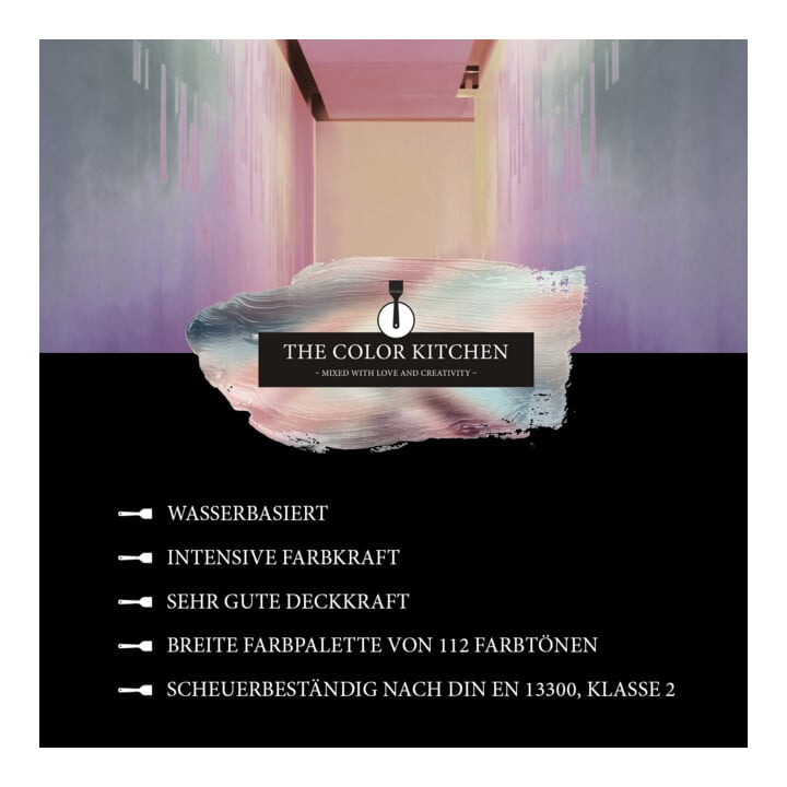 A.S. Création Wandfarbe The Color Kitchen Wunschfarbe Hohe Deckkraft Matt 5,00 l