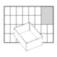 A7 1 Facheinsatz einzeln 47x79x109 mm