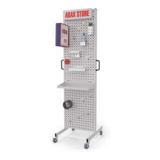ABAX® Store Station mobil Mod. 3 RAL 7035/7035 bestückt