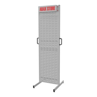 ABAX® Store Station stationär einseitig Mod. 4 RAL 7035/7035 unbestückt