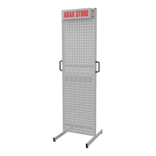 ABAX® Store Station stationär einseitig Mod. 5 RAL 7035/7035 unbestückt