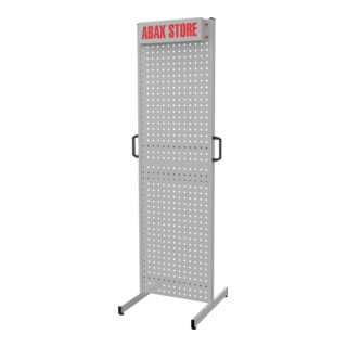ABAX® Store Station stationär einseitig Mod. 6 RAL 7035/7035 unbestückt