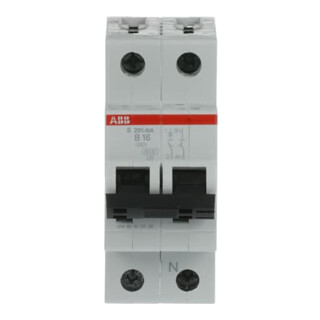 ABB Disjoncteur S201-B16NA 6kA 16A B 1p+N (2p)