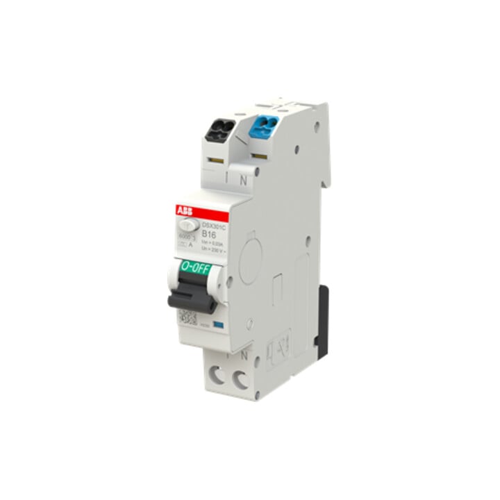 ABB FI/LS-Schalter DSX301C 6kA 1P+N 30mA B16 A30