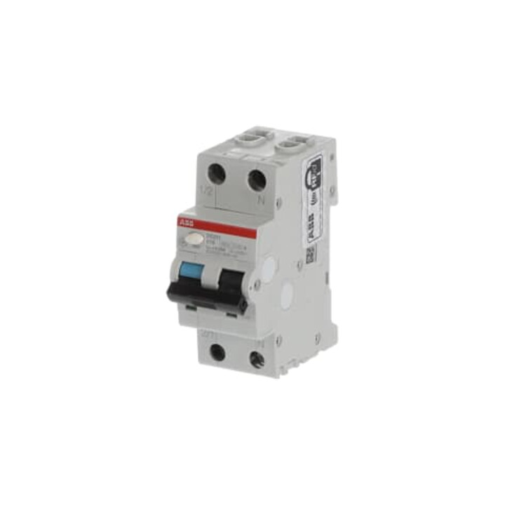 ABB Interrupteur différentiel/sectionneur DS201A-K16/0,03 6kA 1p+N