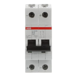 ABB Sicherungsautomat S202M-B6UC 10kA 6A B 2p