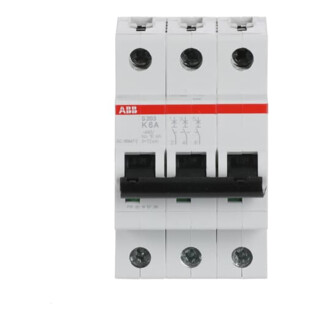 ABB Sicherungsautomat S203-K6 6kA 6A 3P